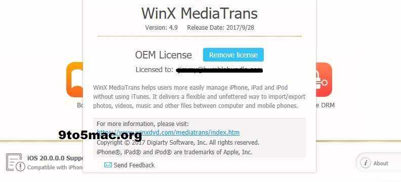 WinX MediaTrans 7.7 Crack + License Key Free Download [2022]